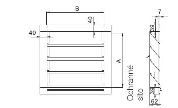 Images Dimensions - WSG 100 - Systemair