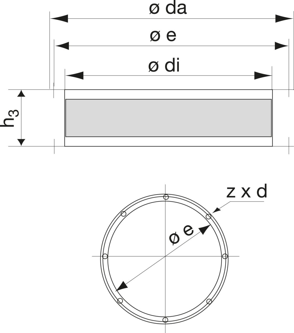 Images Dimensions - ASS 560/630 Flexibler Stutzen - Systemair