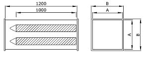 Images Dimensions - LDK 100 - Systemair