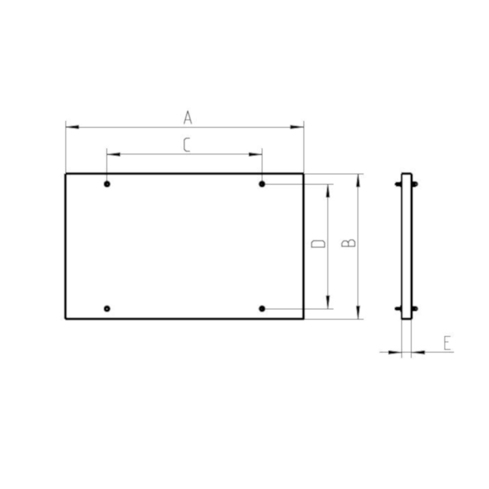 Images Dimensions - WSD 100 MUB+KKF Capot - Systemair