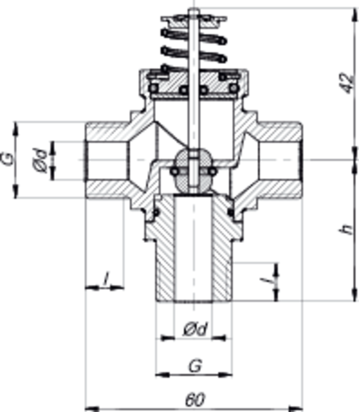 Images Dimensions - ZTR 15-0,4 3-vägs ventil - Systemair